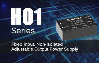 Fixed input, Non-isolated Adjustable Output Power Supply-----HO1 Series of High-voltage Output