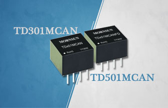 Compact Size Isolation Transceiver Module TD-MCAN/TD-MCANFD Series