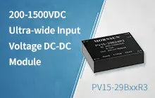 200-1500VDC Ultra-wide Input Voltage DC/DC Module—PV15-29BxxR3 Series ...
