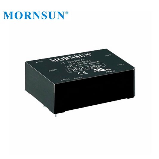 Mornsun LHE05-20B03 4W Original 3.3V Open Frame Power Supply 3.3V SMPS 4W AC DC Power Module Switching Power Supply