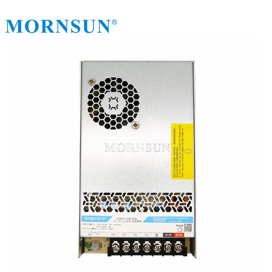 Mornsun Industrial Power Supply LM350-20B48R2 AC-DC 350W 48V 7.3A SMPS Switch Power for LED Strip CCTV - FEISMAN POWER