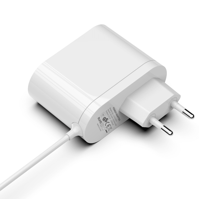 12V 2A Power Supply Adapter, Universal AC to DC Adapter with 8 Tips DC Plug Adapters AC Charger for LED Strip Lights CCTV Camera