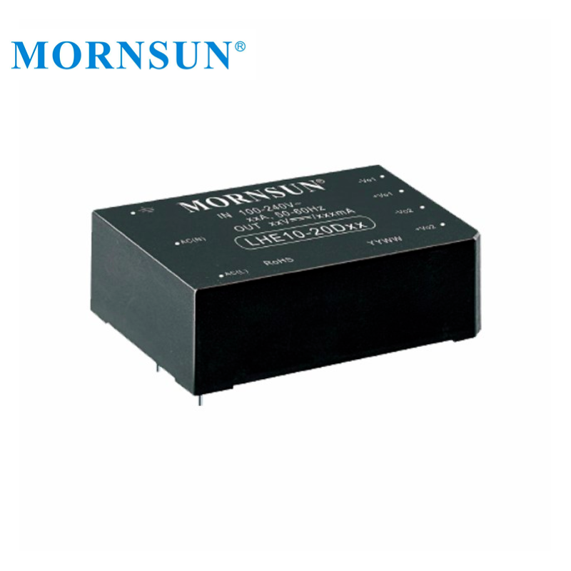Mornsun LHE10-20D0512-02 DUAL Output AC DC Power Manufacturer Open Frame 12V 10W AC DC Industrial Control Switching Power Supply