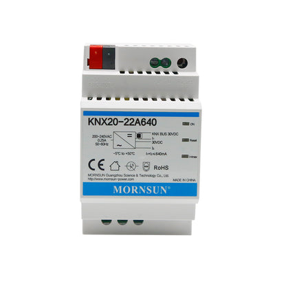 Mornsun KNX20-22A640 KNX Power Supply 20W 30V 640mA Mornsun KNX for Smart Home Lighting Control