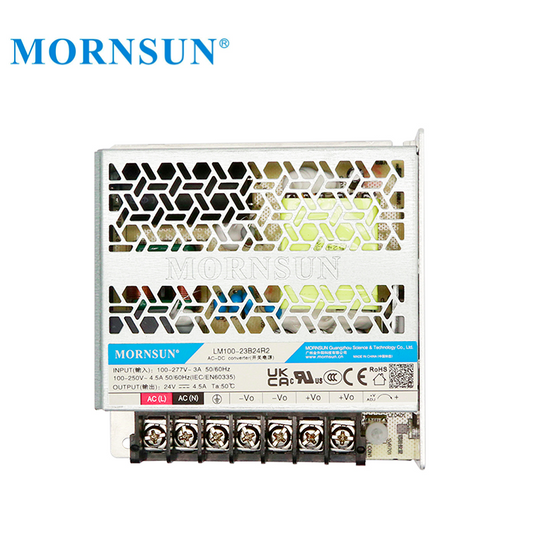 Mornsun Industrial Power Supply Enclosed EMPS LM100-23B36R2 36V 100W Switching Power Supply - FEISMAN POWER