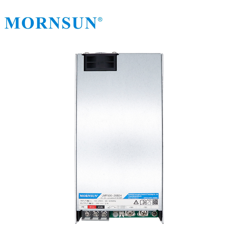 Mornsun SMPS Power Module Enclosed LMF500-20B12 Single Output 85-264VAC 12V 500W AC DC Enclosed Power Supply