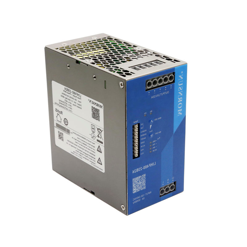 Mornsun LIHF480-23B48 48VDC Din Rail Power Supply 480W 48V 10A Single Output Industrial DIN RAIL with PFC Function