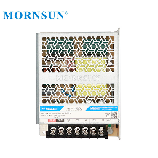 Mornsun Single Output LM200-22B12R2 200W 12V AC DC Switching Power Supply 12V 17A 16A 200W