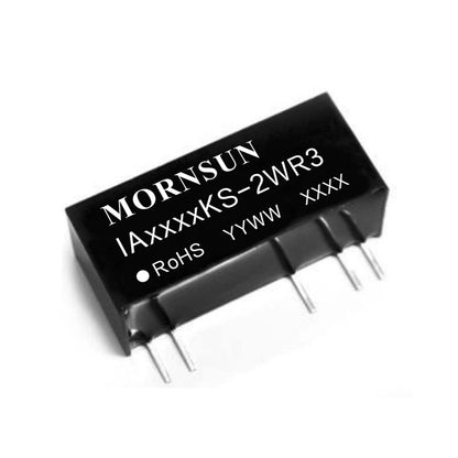 Mornsun Power Converter IA0512KS-2WR3 Fixed Input 5VDC 1W DUAL Output 12V 1W DC DC Converter
