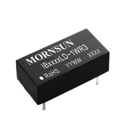 Mornsun IB1215LD-1WR3 Small Size Fixed Input 1W 12V DC to 15V 1W DC Step up Boost Converter