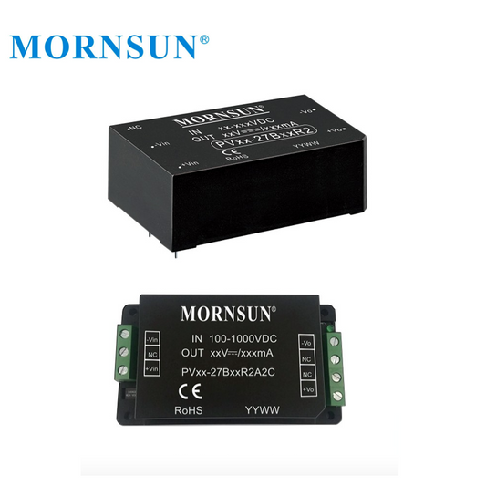 Mornsun PV05-27B05R2 Photovoltaic Power Ultra-wide Input 100-1000VDC To 5V 5W DC/DC Converter Step Down Converter