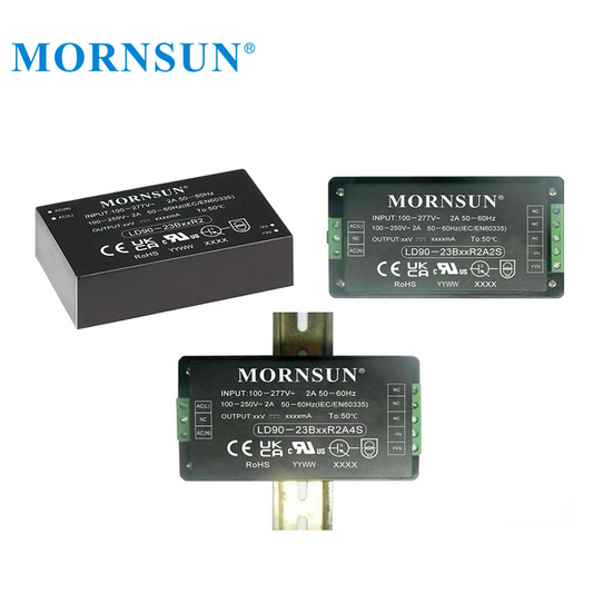 Mornsun LD90-23B48R2 48V 90W Compact Modified Wave AC Transformer Board AC to DC PCB Power Supply Converter for Instrumentation