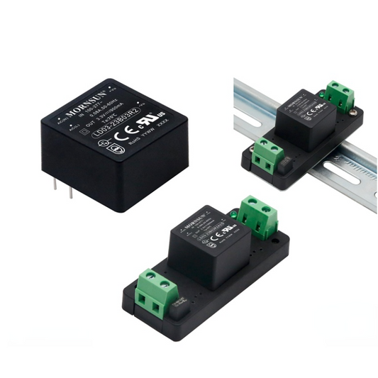 Mornsun Power Supply Module SMPS 3W 3.3V 900mA AC-DC Open Frame Single Output 12V 15V 24V Mini DIP Switching Power Supply