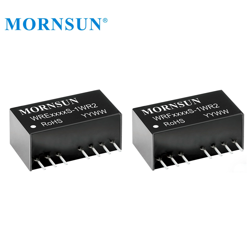 Mornsun WRF4803S-1WR2 1W 36V-75V 24V 36V 48V 54V to 3.3V DC DC Converter with CB CE Approved