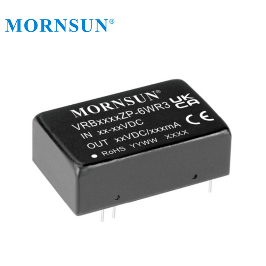Mornsun VRB1224ZP-6WR3 9V-18V Input Step Up Voltage Regulator 12V to 24V 6W DC DC Power Supply Mini Voltage Buck Converter