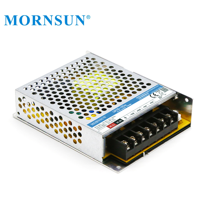 Mornsun LM100-10D1224-20 AC DC 12V 24V Switching Power Supply Dual Output Enclosed 12V 24V 95W AC-DC Power Module
