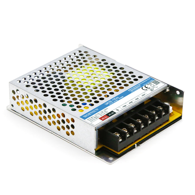 Mornsun LM100-10D1224-20 AC DC 12V 24V Switching Power Supply Dual Output Enclosed 12V 24V 95W AC-DC Power Module