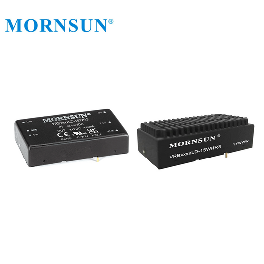 Mornsun VRB4815LD-15WR3 Ultra-wide Input 54V 15V DC Convertisseur 48VDC to 15V DC/DC Converter