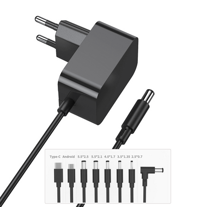 Factory 110-220V AC DC 9V 1A Power Adapter 9W EU US UK AU JP KC with 1.5M Cable Wall Adapter Power Supply Adapter