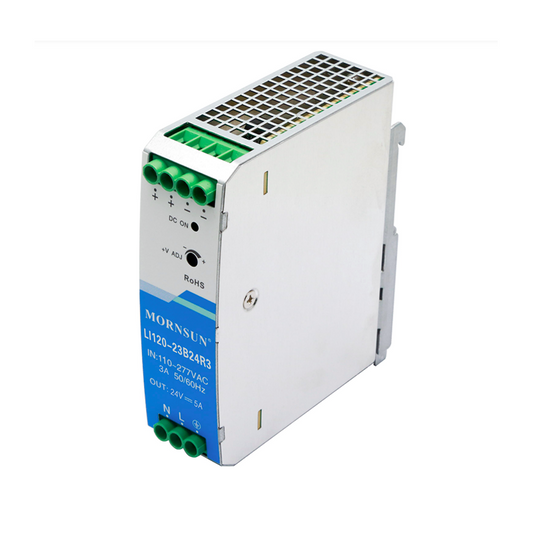 Mornsun AC/DC Din Rail LI120-23B48R3 48V 120W Din Rail Power Supply 48V 2.5A Switching Power Supply - FEISMAN POWER