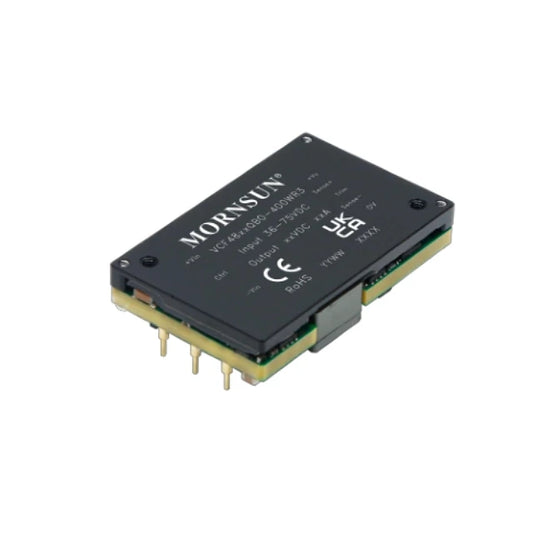Mornsun VCF4824QBO-400WFR3 Board Mount DC-DC Converters 400W 24V 48V 36-75VDC - FEISMAN POWER