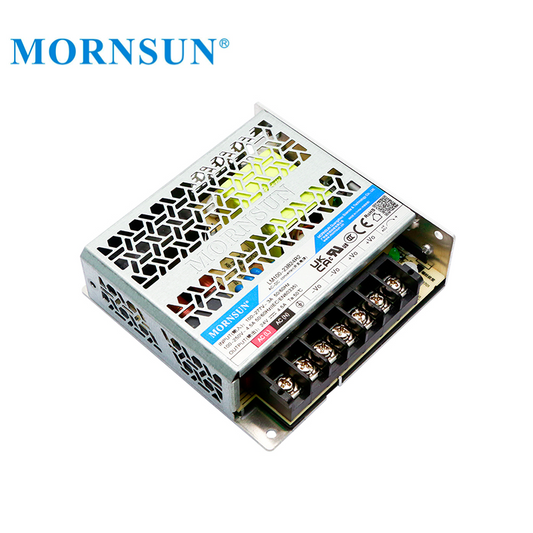 Mornsun AC DC Converter 5V 12V 15V 24V 36V 48V 54V 100W LM100 80-305VAC Enclosed AC DC Switching Power Supply 12V 100W