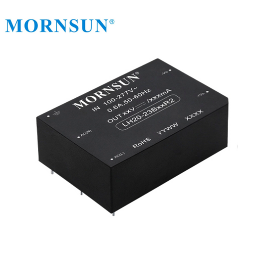 Mornsun LH20-23B15R2 Ultra-wide Power Supply AC to 15V 19.5W AC DC Converter with CE Rohs for Smart Home Instrumentation