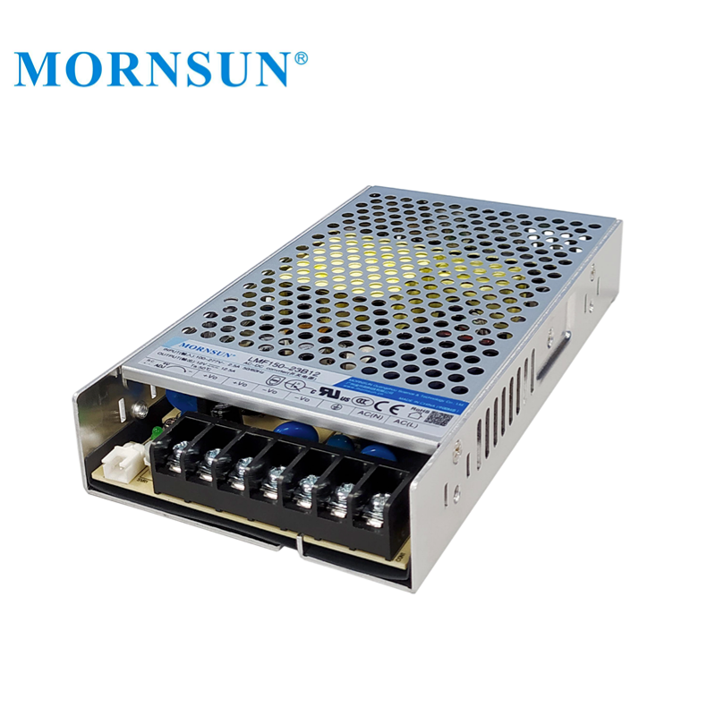 Mornsun China Manufacturer LMF150 85-305VAC 150W 12V 15V 24V 48V AC DC  Enclosed 24V 150W Power Supply AC/DC