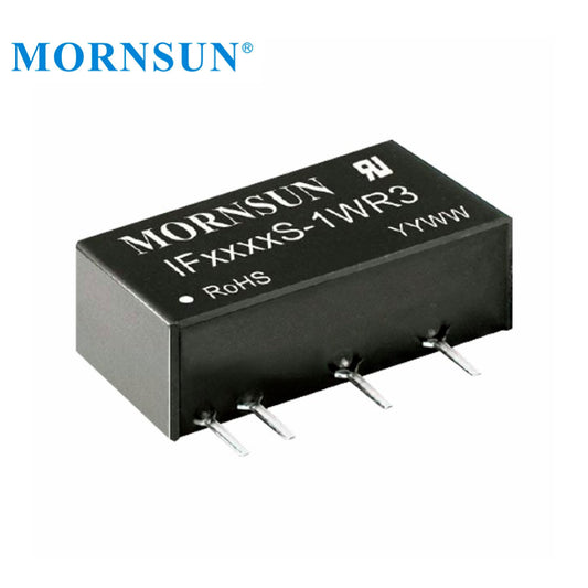 Mornsun IF0509S-1WR3 Fixed Input 5V to 9V 1W Step Up Buck Boost Converters 5V to 9V 1W DC DC Boost Converter