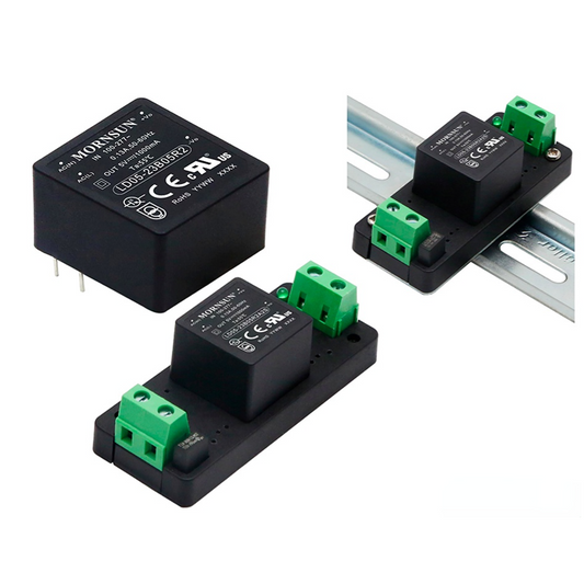 Mornsun SMPS AC/DC Converter 5W AC to DC Open Frame Single Output 220V to 3.3V 5V 9V 12V 15V 24V DIP Power Supply Module