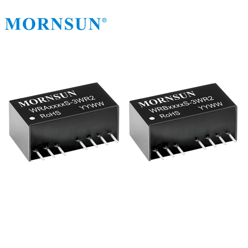 Mornsun WRB1212S-3WR2 Mini DC-DC Boost Step Up Converter 9V-18V to 12V Regulator PCB Board Power Module
