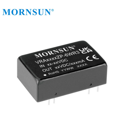 Mornsun Dual Output 6W VRA4815ZP-6WR3 Power Supply 36-75V 48V DC To 15V DC Converter