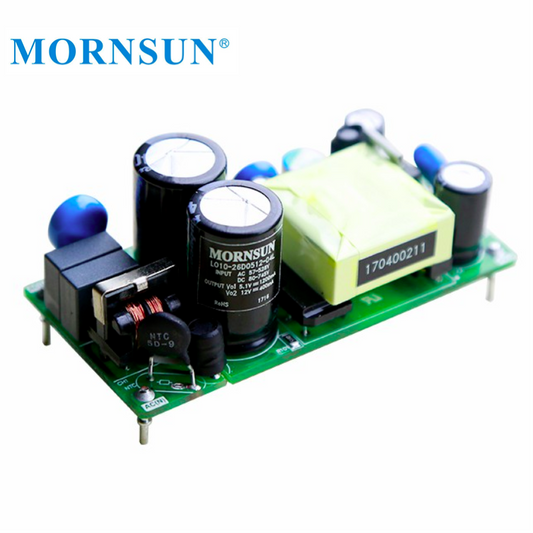 Mornsun LO10-26D0512-04L Dual Output Smps PCB Open Frame 5V 12V 10W Switching Power Supply