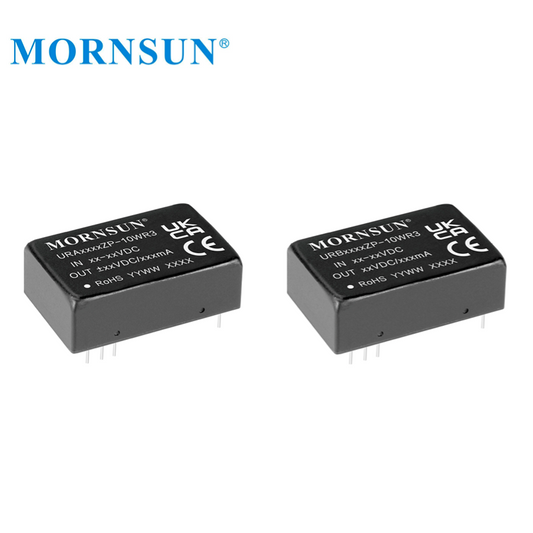 Mornsun URB2424ZP-10WR3 Ultra-wide Input 9-36V to 24V Buck DC-DC Converter 12V to 24V PCB Power Supply