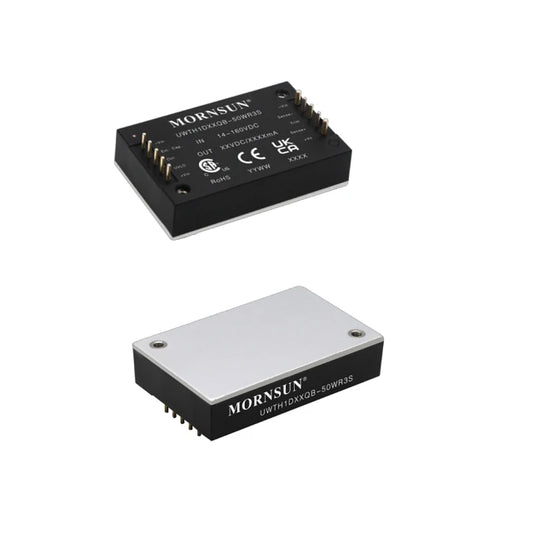 Mornsun URF4848QB-100WHR3A5 Board Mount DC-DC Converters 100W 48V 18-75VDC - FEISMAN POWER