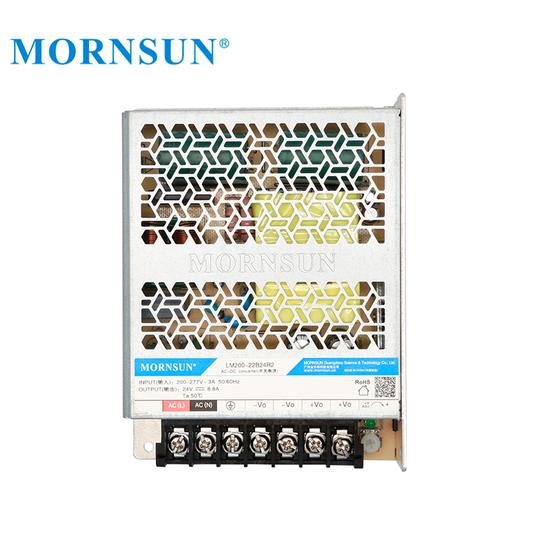 Mornsun SMPS LM200 AC DC Converter 12V 15V 24V 36V 48V 54V 200W Enclosed Switching Power Supply