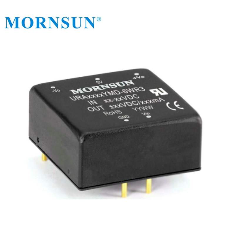 Mornsun URB2424YMD-6WR3 DC 9-36V 15V 12v 36V to 24V 6W Step Down Power Module Mini DC-DC Step Up Boost Module Power Converter