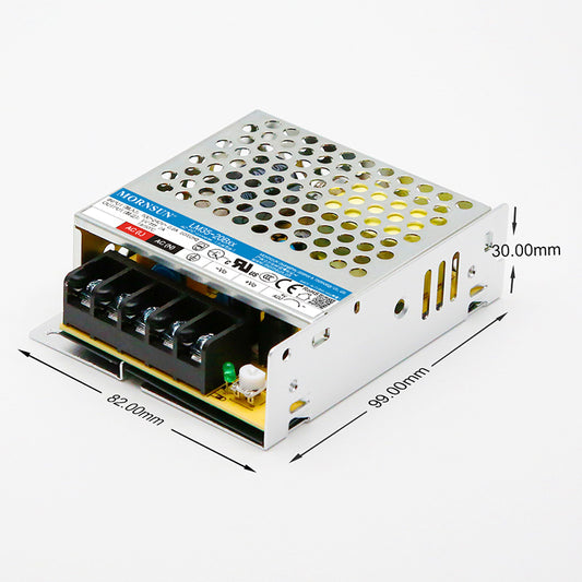 Mornsun Power Supply 85-264VAC Input Single Output SMPS 35W 5V 12V 15V 24V 6A 7A AC DC Enclosed Switching Power Supply