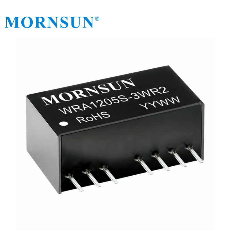 Mornsun WRB0524S-3WR2 Single Output 3W 4.5V-9V 9V 5V to 24V Voltage Converter DC DC Converter 24V