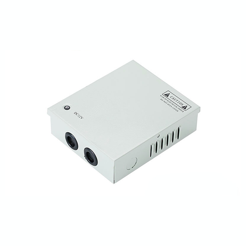 FEISMAN S-60W-12-4CH-Small 60W 12V 5A Power Supply 4 Channels Battery Backup for CCTV Camera
