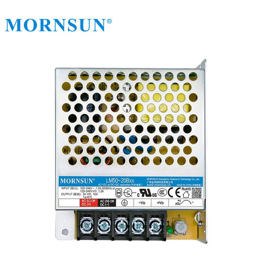 Mornsun SMPS AC DC LM50 110/220VAC Switching Power Supply 5V 12V 15V 36V 24V 48V 50W Enclosed Single Power Supply