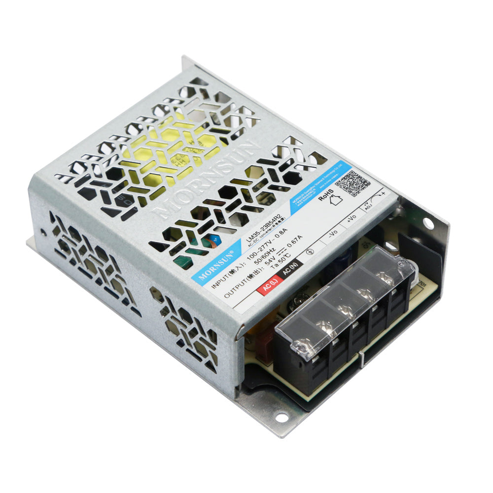Mornsun Industrial Power Supply LM35-23B15R2 AC-DC 35W 15V 2.4A SMPS Switch Power for LED Strip CCTV
