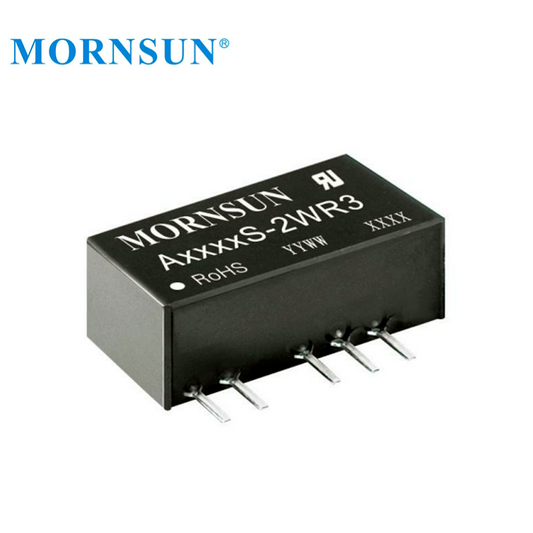 Mornsun A2403S-2WR3 Fixed Input Unregulated DUAL Output 24V To 3.3V 2W DC/DC Converter Step Down Converter
