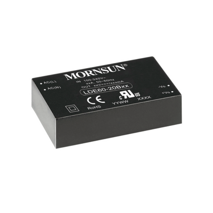 Mornsun LDE60-20B48 Open Frame AC DC Constant Voltage 48V 1250mA 60W PCB Board 12V Switching Power Supply