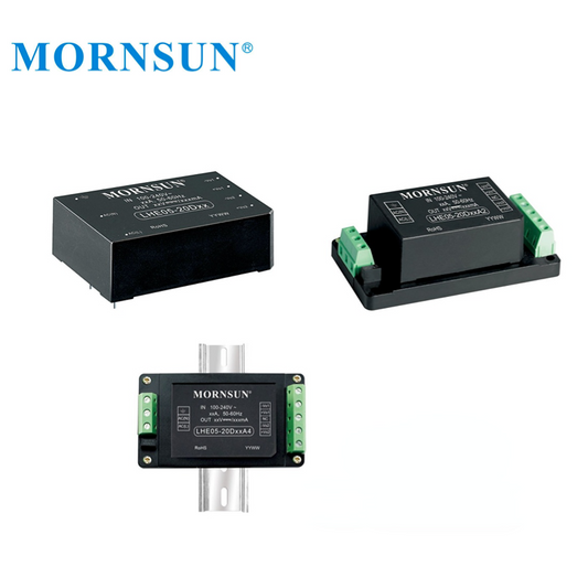Mornsun LHE05-20C0512-01 5V 12V 5W Triple Output AC-DC Converter 110V 220V To 5V 12V 5.4W Switching Power Module