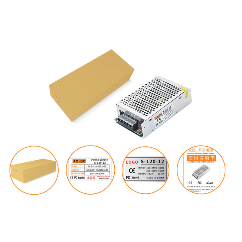 FEISMAN S-60-12 Single Output SMPS 60W 12V AC DC Enclosed Power Supply 12V 5A for LED Lighting Driver Power