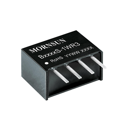 Mornsun B0324S-1WR3 Fixed Input 1W 3.3V to 24V 1W DC DC Converter with CB CE Approved