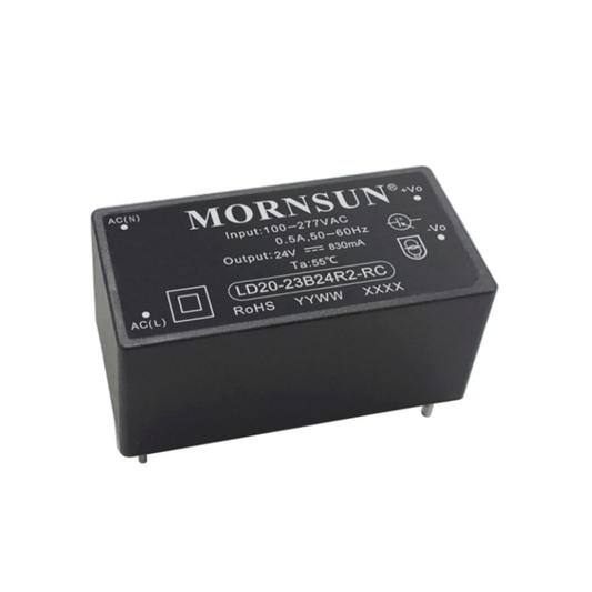 Mornsun LD20-23B15R2-RC AC DC Power Manufacturer Open Frame 15V 20W AC DC Industrial Control Switching Power Supply