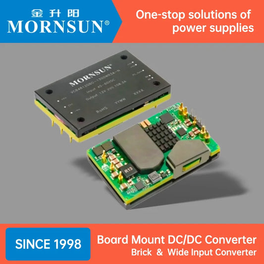 Mornsun PCB Open Frame Power Supply VCB4815EBO-100WFR3 100W 15V 48V 36-75VDC Board Mount DC-DC Converters