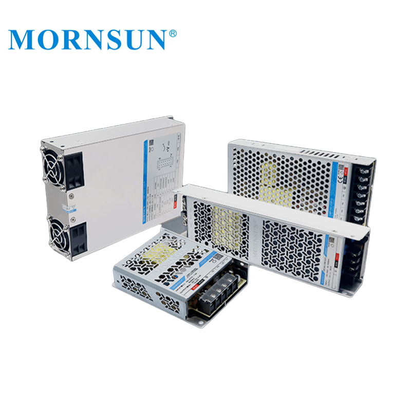 Mornsun SMPS Switching Power Supply 200W 350W 500W 750W 5V 12V 24V 36V 48V 55V Fanless AC DC Power Supplies